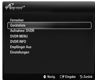 SAMSUNG LE40B551A6P - Wechseln zwischen von Anynet ^+ -Geräten - 1