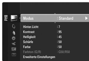 SAMSUNG LE40B551A6P - □ Bedienung des Bildschirmmenüs (OSD) - 2