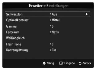 SAMSUNG LE40B551A6P - Schwarzton → Aus / Dunkel / Dunkler / Dunkelst - 1