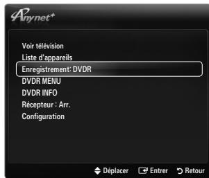 SAMSUNG LE40B551A6P - Enregistrement - 1