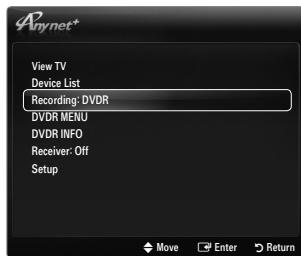 SAMSUNG LE40B551A6P - Recording - 1
