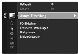 SAMSUNG LE40B551A6P - □ Autom. Einstellung - 1