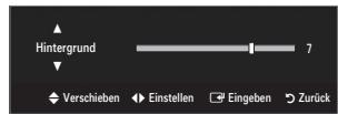 SAMSUNG LE40B551A6P - Hinter.Licht / Kontrast / Helligkeit / Schärfe / Farbe / Farbton (G/R) - 1