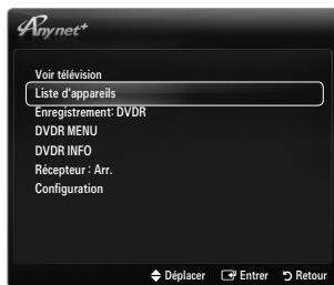 SAMSUNG LE40B551A6P - Commutation entre périphériques Anynet+ - 1