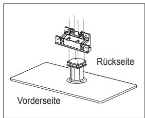 SAMSUNG LE40B551A6P - Anbringen des Standfußes - 1