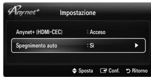 SAMSUNG LE40B551A6P - Spegnimento auto → No / Sì - 1