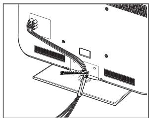 SAMSUNG LE40B551A6P - Anbringen der Wandhalterung - 3