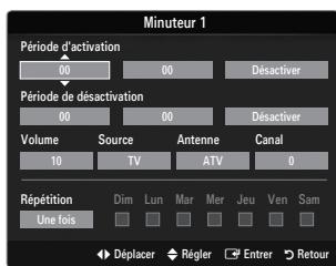 SAMSUNG LE40B551A6P - Réglage de l'heure - 3