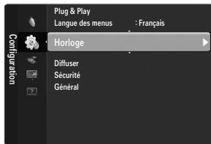 SAMSUNG LE40B551A6P - Réglage de l'heure - 1