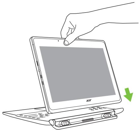 ACER ASPIRE SWITCH 10 E SW3-013-12U1 - Fixer et detacher le clavier - 3
