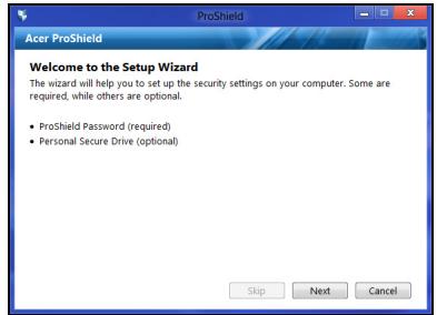 ACER VERITON N4640G - Configurer acer proshield - 2