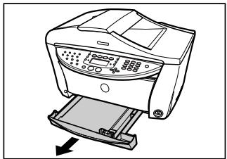 CANON PIXMA MP750 - Colocarp papel na cassete - 1