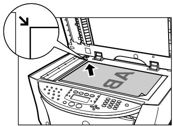 CANON PIXMA MP750 - Uso del cristal de copia - 1