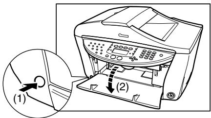 CANON PIXMA MP750 - Replacing An Ink Tank - 1