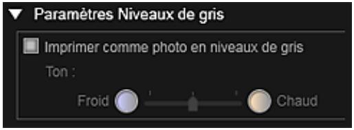 CANON MG5450 - Paramètres Niveaux de gris - 1