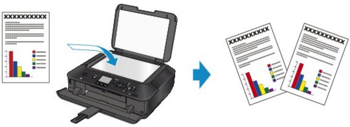 CANON MG5450 - Copie de documents - 1