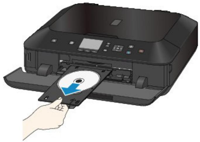 CANON MG5450 - Tirez le bac disque vers vous. - 1
