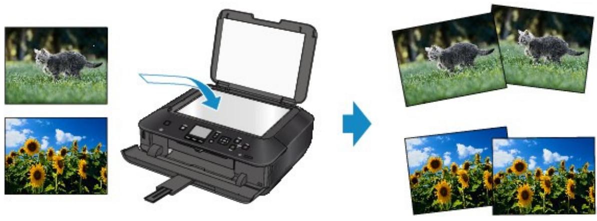 CANON MG5450 - Copie d'originaux épais tels que des livres - 2