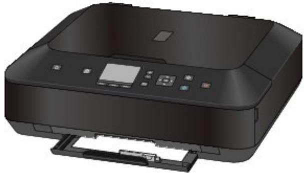 CANON MG5450 - Chargement du papier supérieur au format A4 - 2