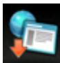 CANON MG5450 - Sélectionnez Service web sur l'écran ACCUEIL. - 1