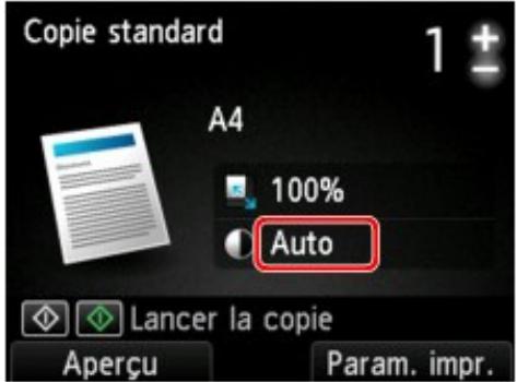 CANON MG5450 - Intensité - 1