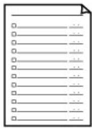 CANON MG5450 - - Liste de contrôle - 1