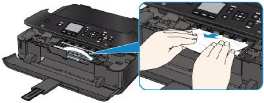 CANON MG5450 - Bourrage papier à l'intérieur de la machine - 7