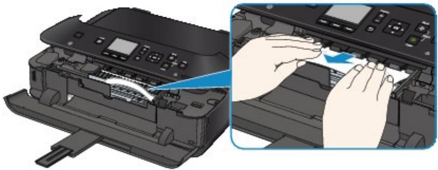 CANON MG5450 - Bourrage papier à l'intérieur de la machine - 5