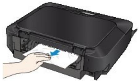 CANON MG5450 - Tirez doucement sur le papier. - 1