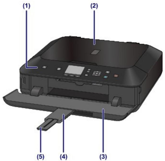 CANON MG5450 - Face avant - 1
