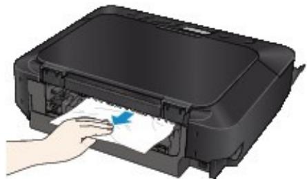 CANON MG5450 - Tirez doucement sur le papier. - 1