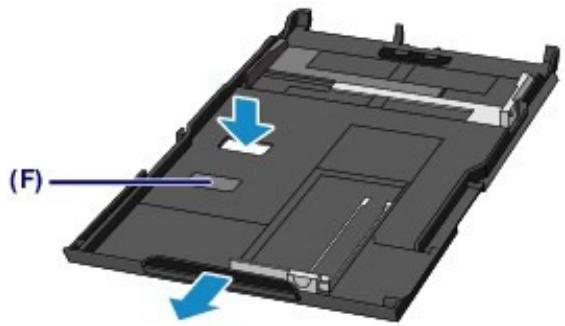 CANON MG5450 - Chargement du papier supérieur au format A4 - 1