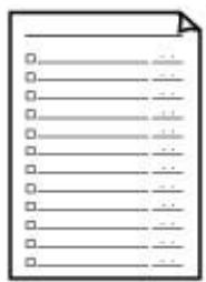 CANON PIXMA MG6250 - Liste de contrôle - 1