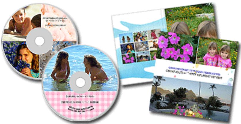 CANON PIXMA MG6250 - Impression de boîtiers/étiquettes de disques - 1