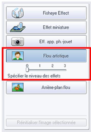 CANON PIXMA MG6250 - Cliquez sur flou artistique. - 1