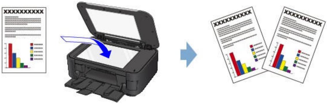 CANON PIXMA MG6250 - Copie de documents - 1