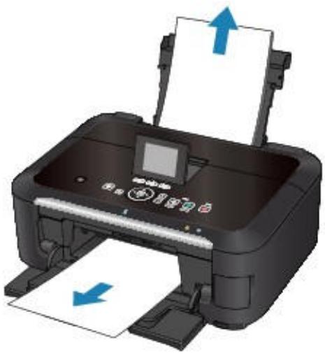 CANON PIXMA MG6250 - Bourrage papier au niveau de l'emplacement de la sortie papier ou du réceptacle arrêté - 1