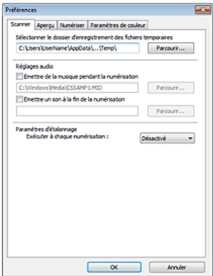 CANON PIXMA MG6250 - Onglet scanner - 1