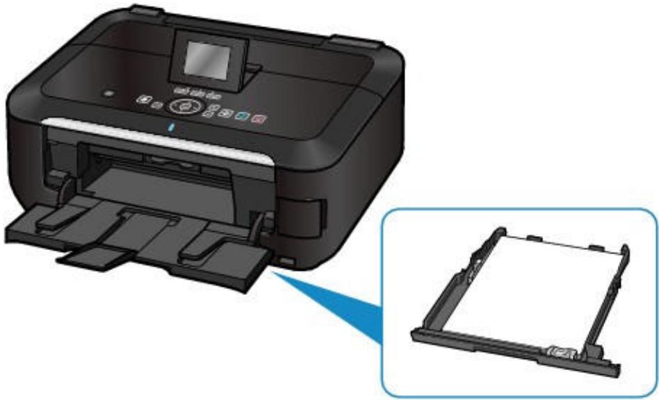 CANON PIXMA MG6250 - Chargement du papier ordinaire dans la cassette - 1