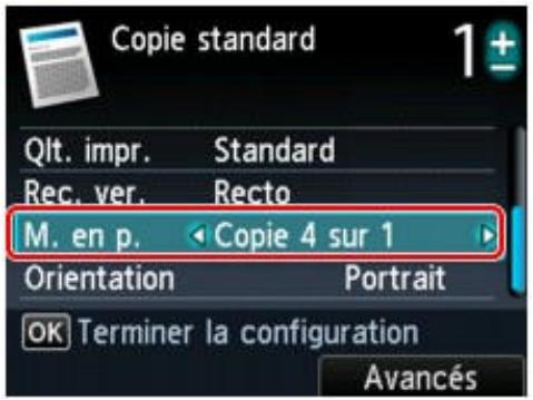CANON PIXMA MG6250 - Copie de quatre pages sur une seule feuille - 1