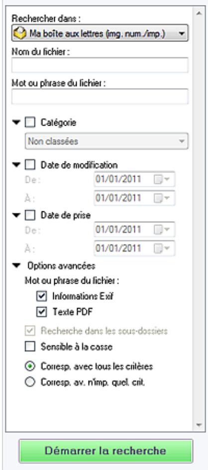 CANON PIXMA MG6250 - Recherche avancée - 1