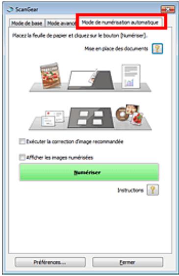 CANON PIXMA MG6250 - Mode de numérisation automatique - 1