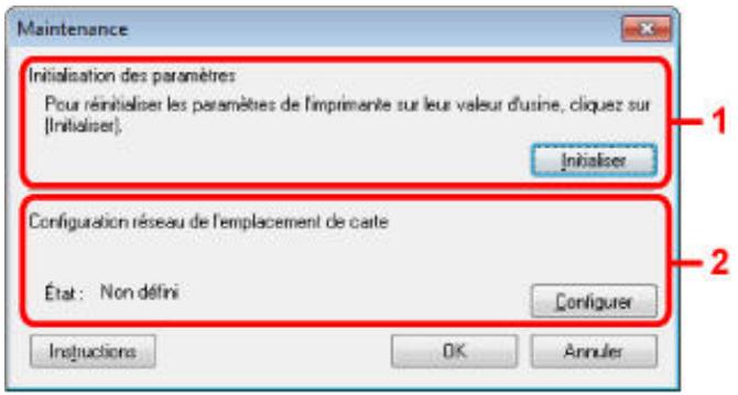 CANON PIXMA MG6250 - Écran maintenance - 1