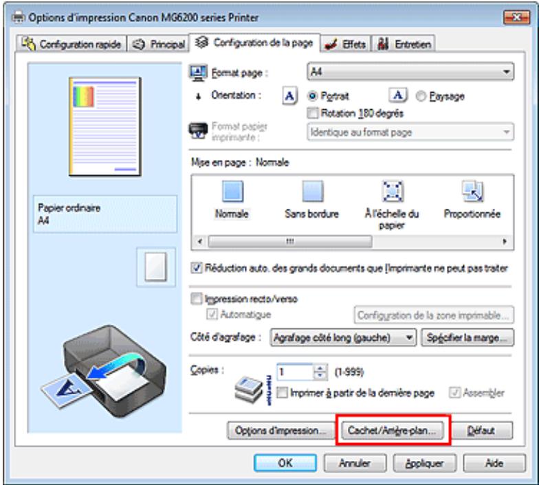 CANON PIXMA MG6250 - Enregistrement d'un nouveau cachet - 1