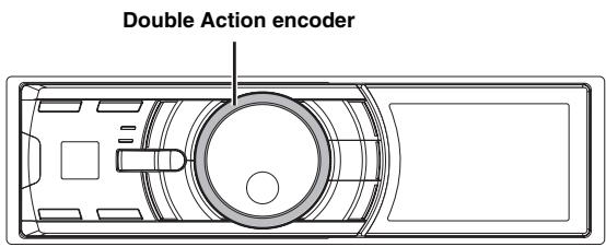 ALPINE IDA-X300 - Double Action Encoder Operation (iDA-X200 only) - 1