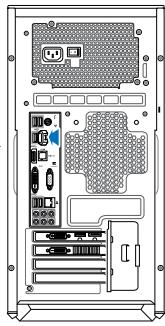 ASUS TYTAN CG8480-FR019S - Connessione di un dispositivo di archivazione USB - 4