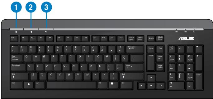 ASUS TYTAN CG8480-FR019S - Modern bekabeld ASUS KB34211-toetsnbord - 1