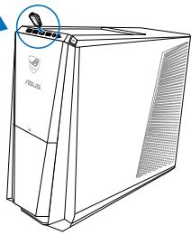 ASUS TYTAN CG8480-FR019S - Een USB-opslagapparaat aansluiten - 2