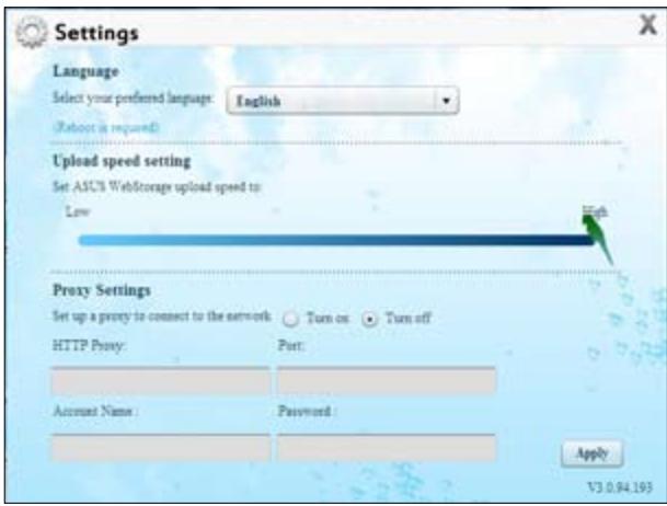 ASUS TYTAN CG8480-FR019S - Impostazioni - 1