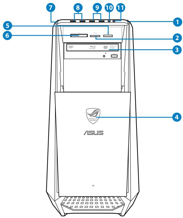 ASUS TYTAN CG8480-FR019S - Pannello frontale - 1